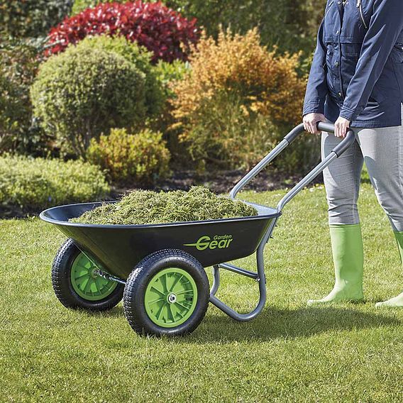 Garden Gear Two Wheeled Wheelbarrow